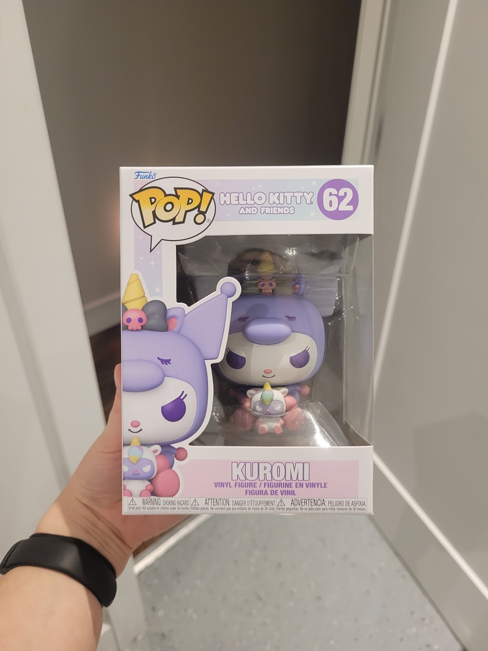 Funko POP! Hello Kitty & Friends Kuromi #62 - Purple Vinyl Figure
